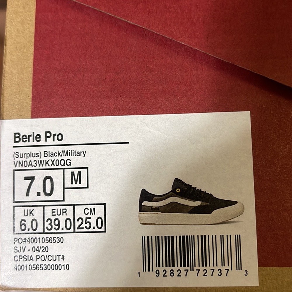 VANS BERLE PRO SURPLUS BLACK/MILITARY WMNS - Picture 15 of 15